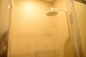 Habitación panorámica doble, no fumadores, baño privado | Baño