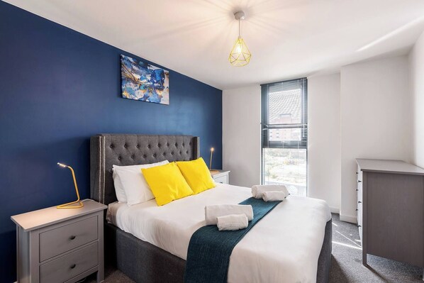 2 Schlafzimmer, Bügeleisen/Bügelbrett, kostenloses WLAN, Bettwäsche