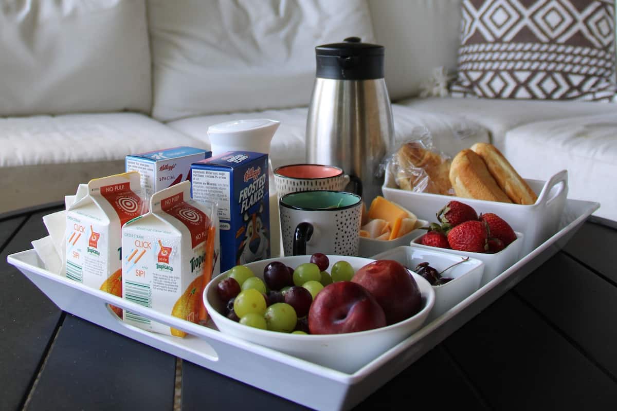 In-room dining