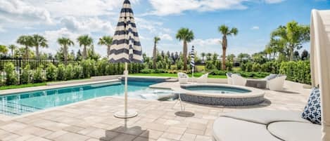 Una piscina climatizada