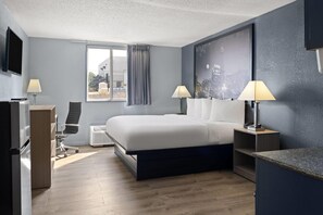 Chambre, 1 très grand lit, non-fumeurs | Wi-Fi gratuit, draps fournis