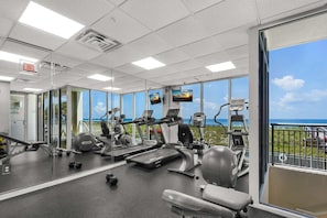 Condo, Multiple Beds (The Pearl 404) | Fitness facility