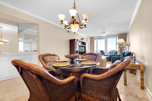 Condo, Multiple Beds (The Pearl 404) | Dining - The Pearl 404 (Navarre)
