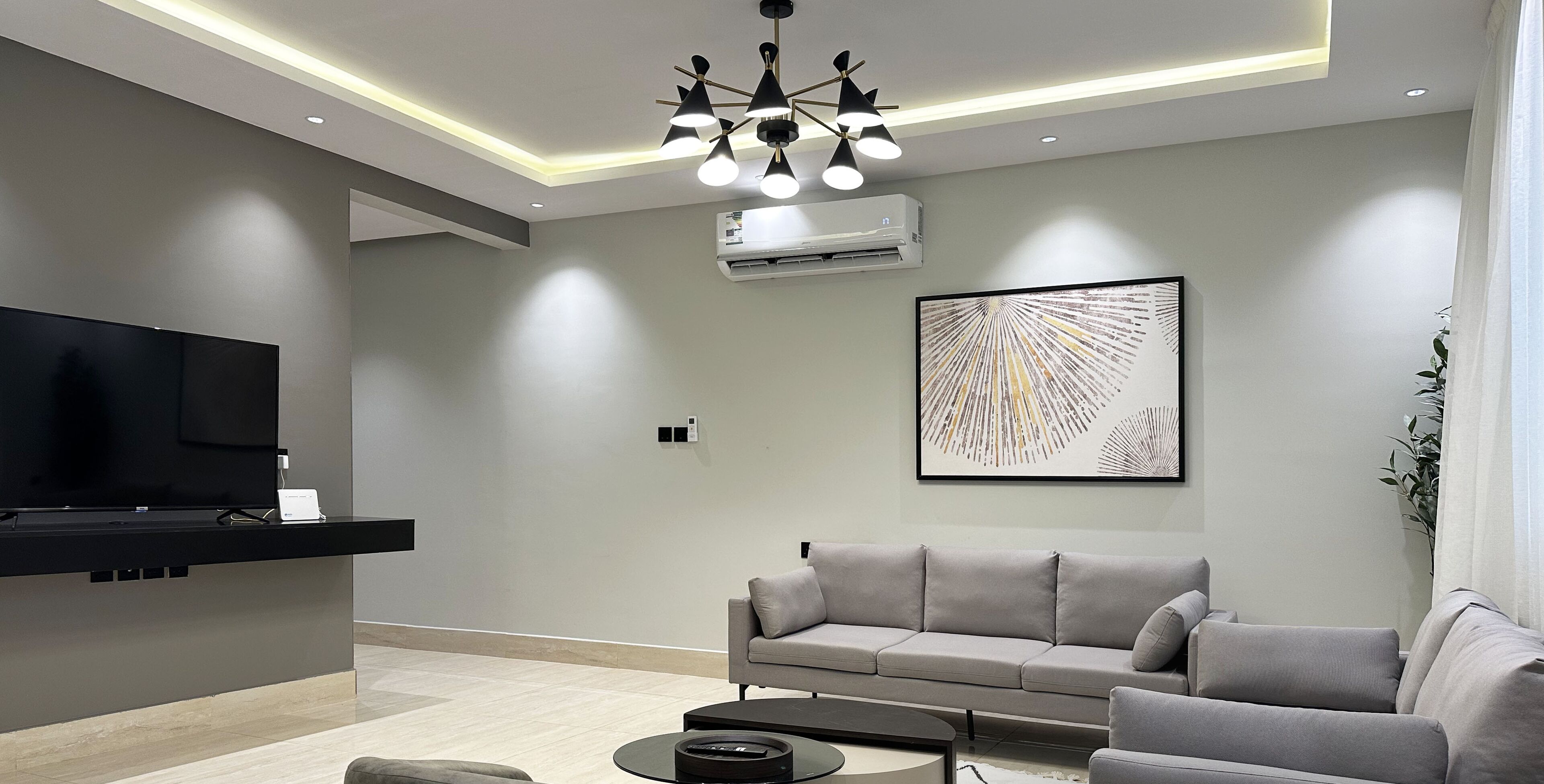 Design Apartment, 3 Bedrooms | Living area