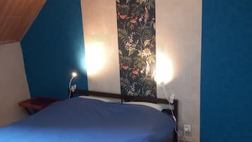 2 chambres, bureau, lit parapluie, Wi-Fi gratuit