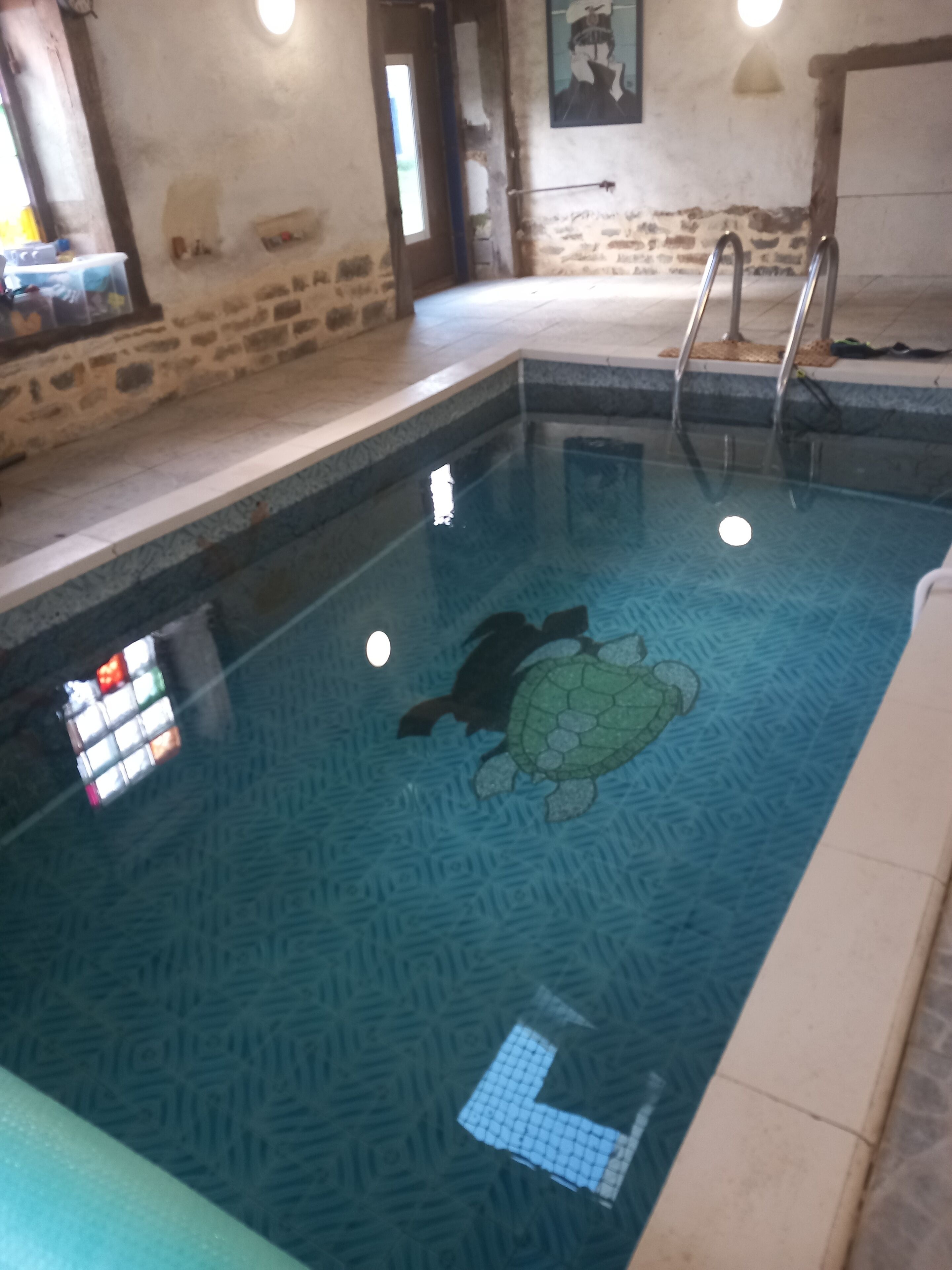 Piscine couverte, piscine chauffée