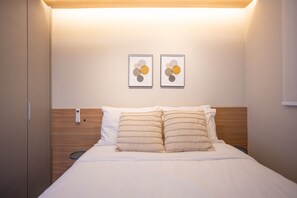 Apartamento básico | 2 quartos, Wi-Fi de cortesia