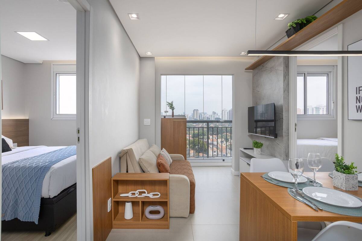 Apartamento clássico | 2 quartos, Wi-Fi de cortesia