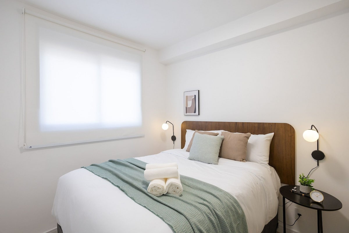 Eenvoudig appartement | 2 slaapkamers, gratis wifi