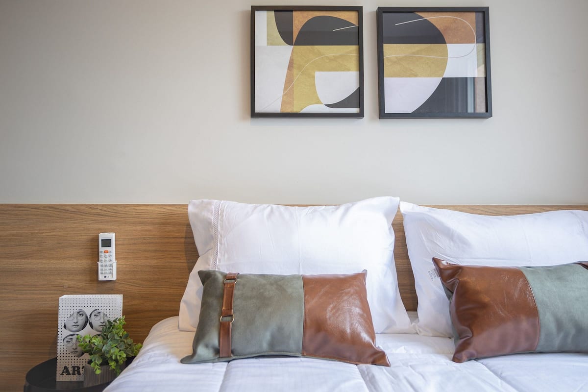 Eenvoudig appartement | 2 slaapkamers, gratis wifi