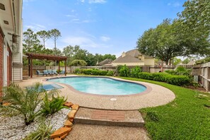 Alberca al aire libre 