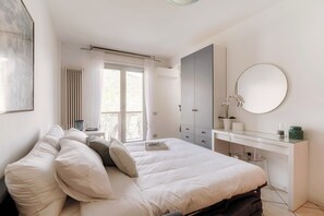 公寓, 阳台 | 1 多间卧室、熨斗/熨衣板、免费 WiFi