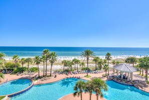 콘도, 침대(여러 개) (Indigo East 406) | 수영장 | 야외 수영장, 온수 수영장