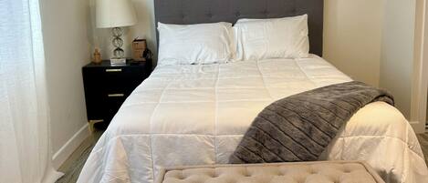 1 chambre, fer et planche Ă repasser, Wi-Fi, draps fournis