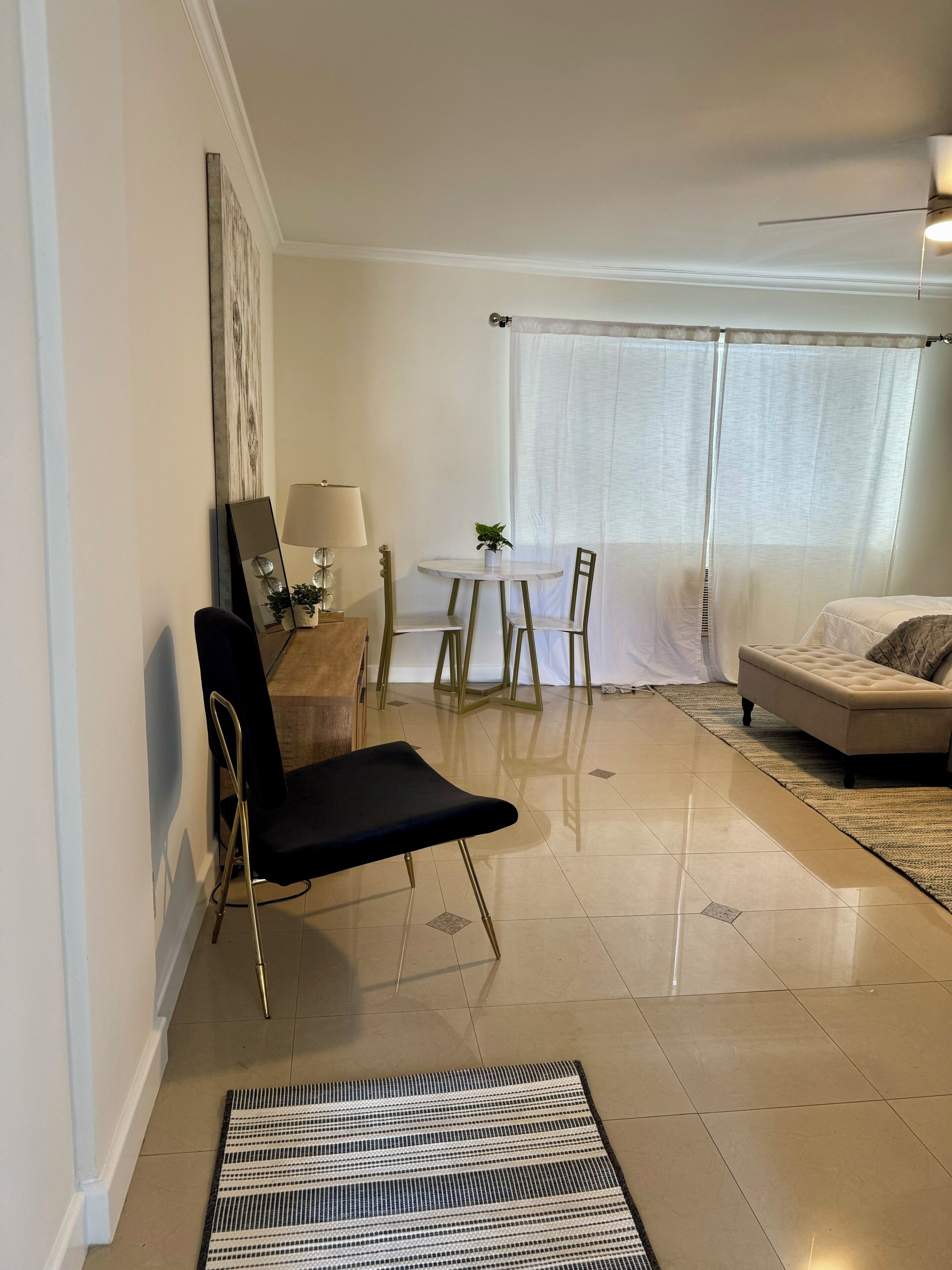 1 間睡房、熨斗/熨衫板、Wi-Fi、床單