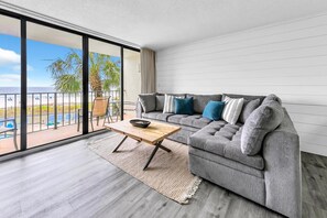 Condo, Multiple Beds (Edgewater Tower 2-108-Gunners Paradis) | Living area