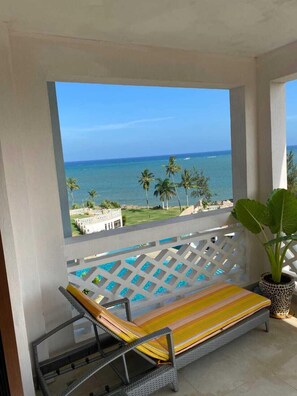 Vue depuis le balcon