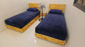 2 bedrooms, blackout drapes, iron/ironing board, free WiFi