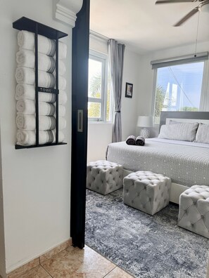 3 bedrooms, iron/ironing board, WiFi, bed sheets - 2 Minutes from Beach - Modern Home - Heated Black Pool - Ocean View (Hatillo)