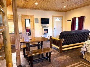 Dining - Santa's Shack Triplex - near Pictured Rocks (Christmas)