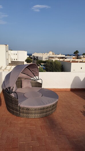 Terrasse sur le toit