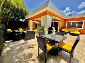 Udendørs spisemuligheder