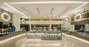 Desayuno estilo bufé