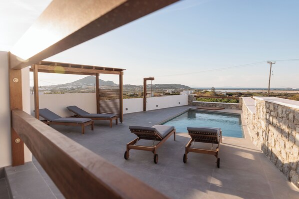 Villa, Strandblick | Ausblick vom Zimmer