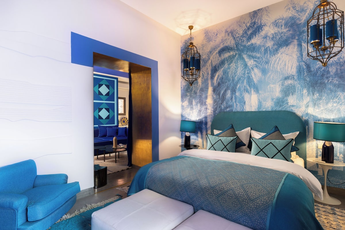 Suite, 1 Queen Bed with Sofa bed, Private Bathroom (Suite Palmeraie)