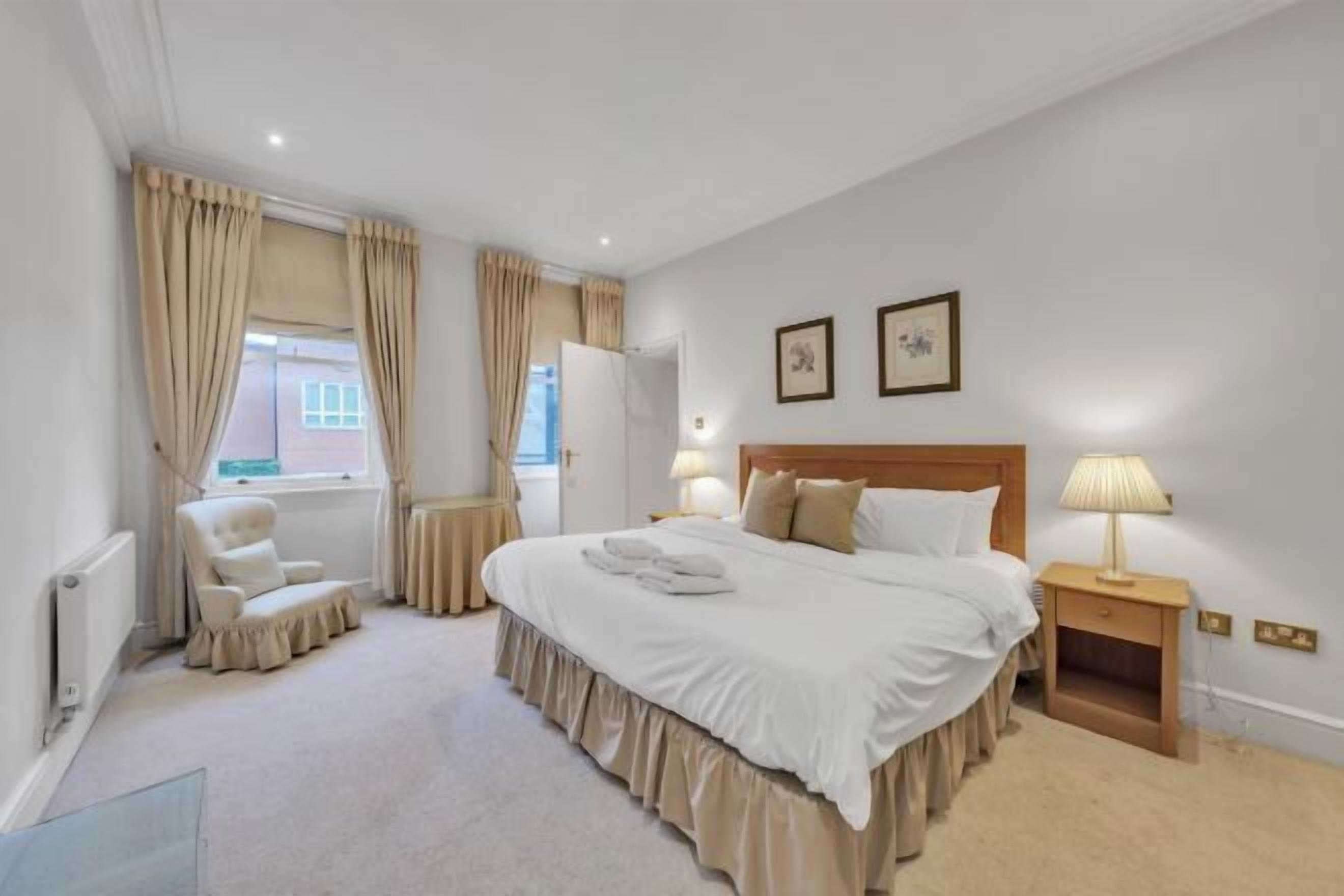 Desk, blackout curtains, iron/ironing board, free WiFi