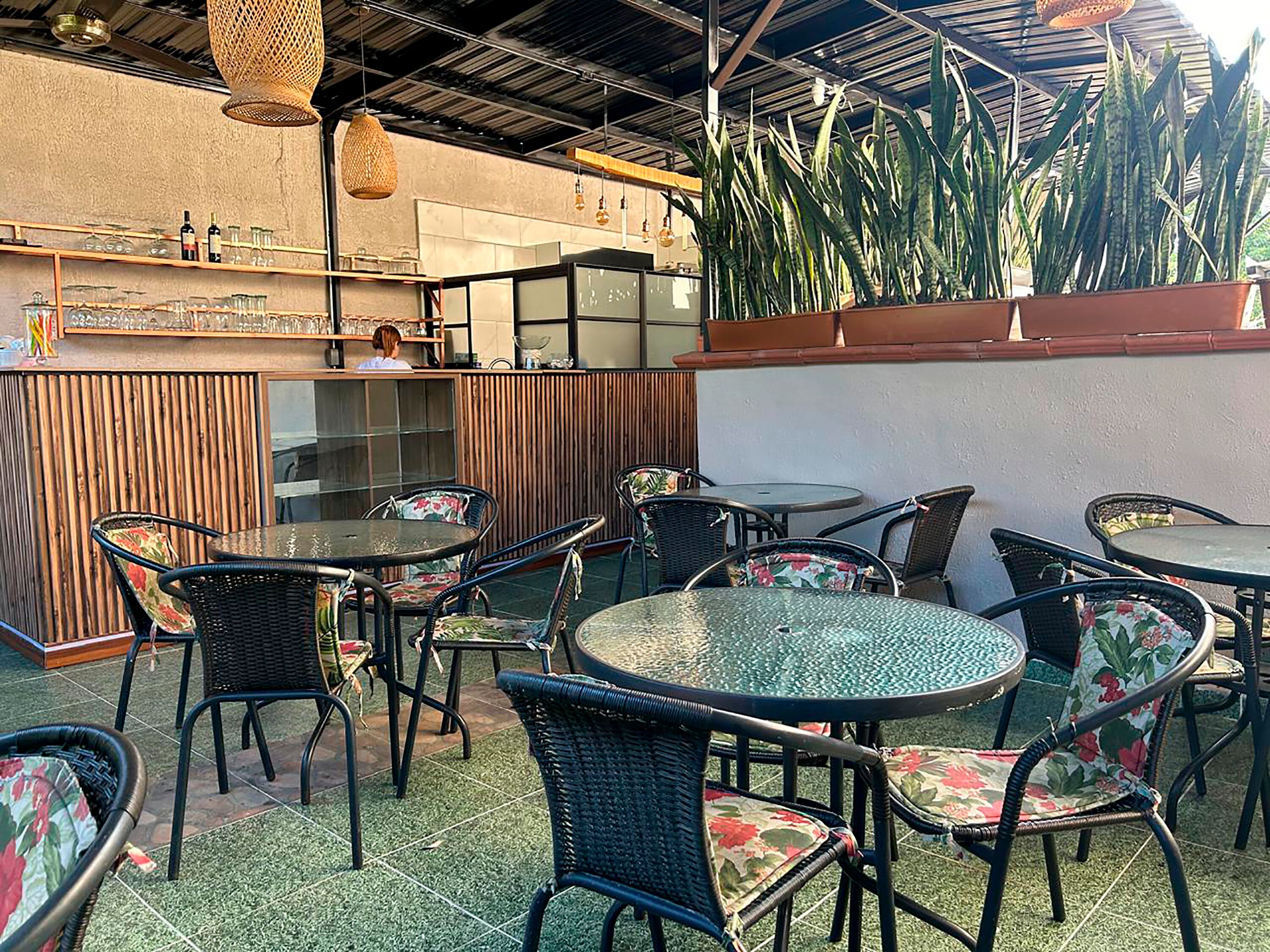 Rooftop terrace