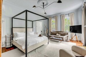 Phòng Suite Cao cấp | 1 phòng ngủ, bộ trải giường bằng vải cotton Ai Cập 