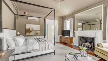 Suite Mewah | 1 kamar tidur, seprai katun Mesir, seprai premium, dan busa memori