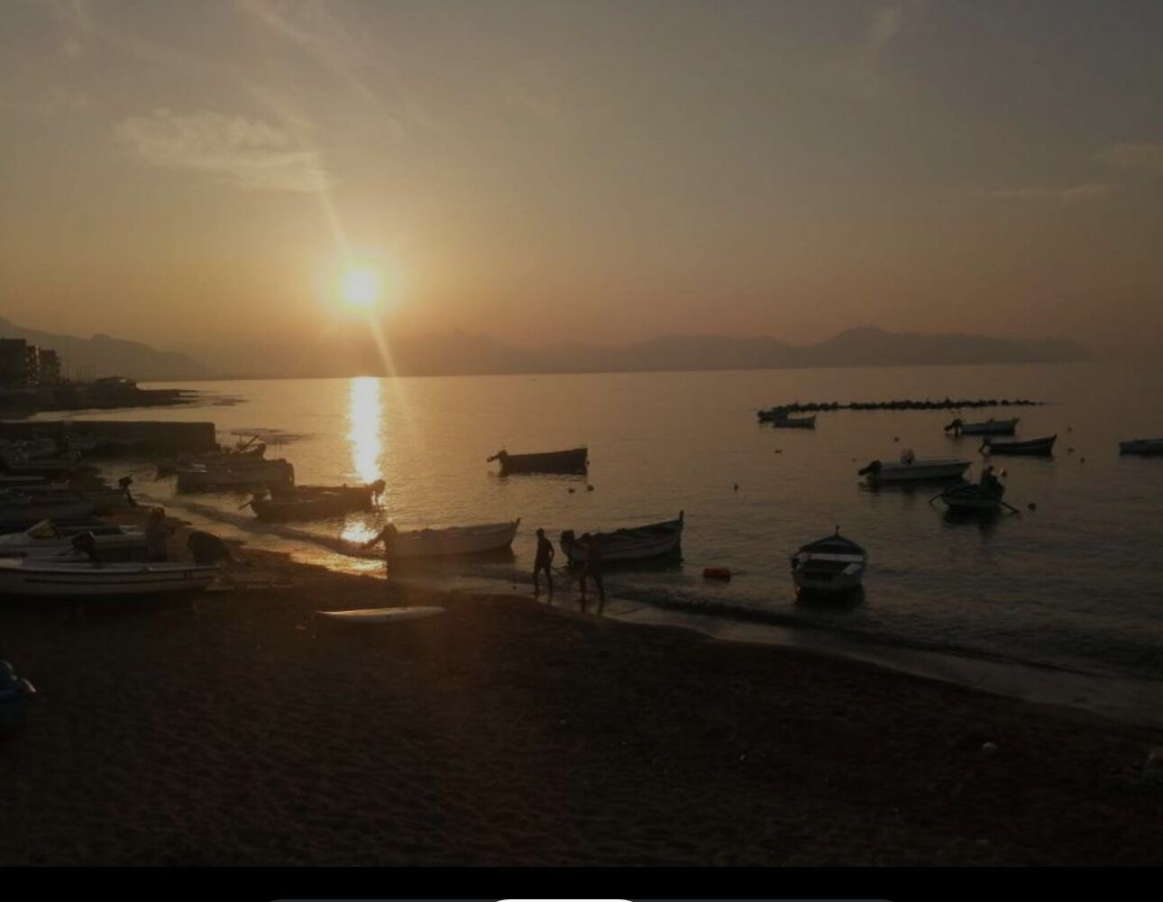 Sulla spiaggia