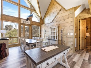 Cabin, Multiple Beds, Hot Tub (Canoe Cove) | Bathroom | Designer toiletries, towels, toilet paper - Canoe Cove (Sevierville)