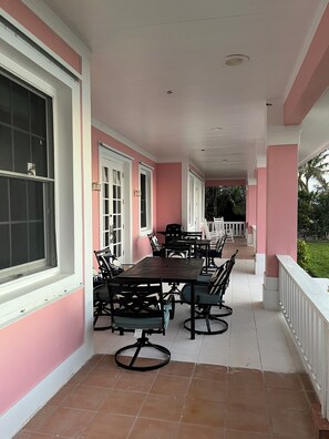 Outdoor dining