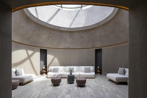 Salas de tratamientos para parejas, sauna, bañera de hidromasaje