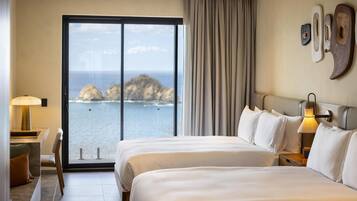 Literie de qualité supérieure, couette en duvet d'oie, minibar