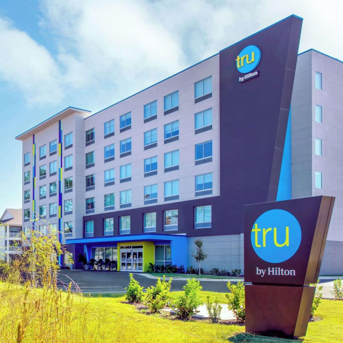 Façade de l’hébergement