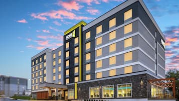 Façana frontal de l'allotjament