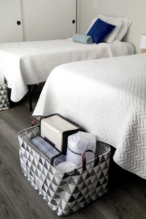 2 bedrooms, desk, iron/ironing board, free WiFi