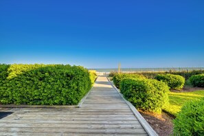 Una spiaggia nelle vicinanze