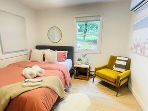 2 soverom, strykejern/-brett, wi-fi og sengetøy