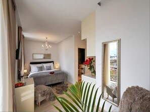 1 bedroom, iron/ironing board, Internet - Via Porto Rooms - Deluxe Double Room with Balcony and Sea View (Split)