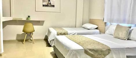 Basic Quadruple Room | Free WiFi, bed sheets