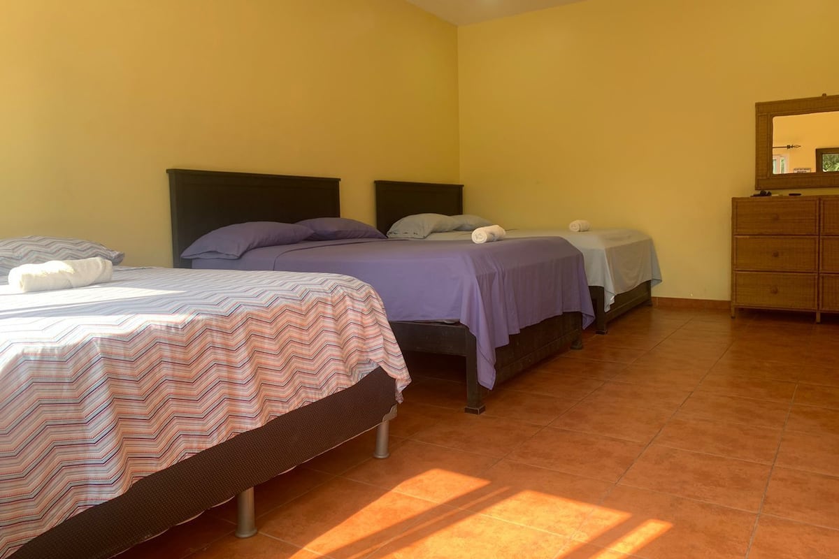 Family Triple Room, Courtyard View