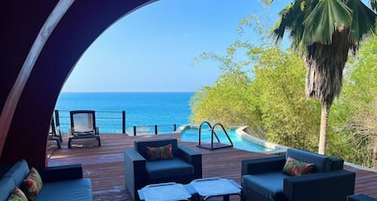 Villa Soleil - Private Jetty, Overlooking the Caribbean Sea