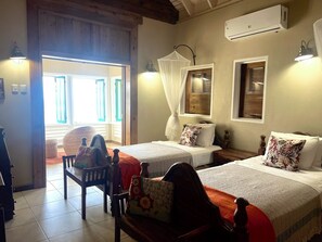 5 makuuhuonetta, silitysrauta/-lauta, Wi-Fi, vuodevaatteet