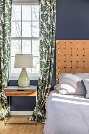 2 bedrooms, iron/ironing board, travel crib, WiFi