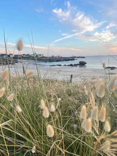 Maison plage à pied 